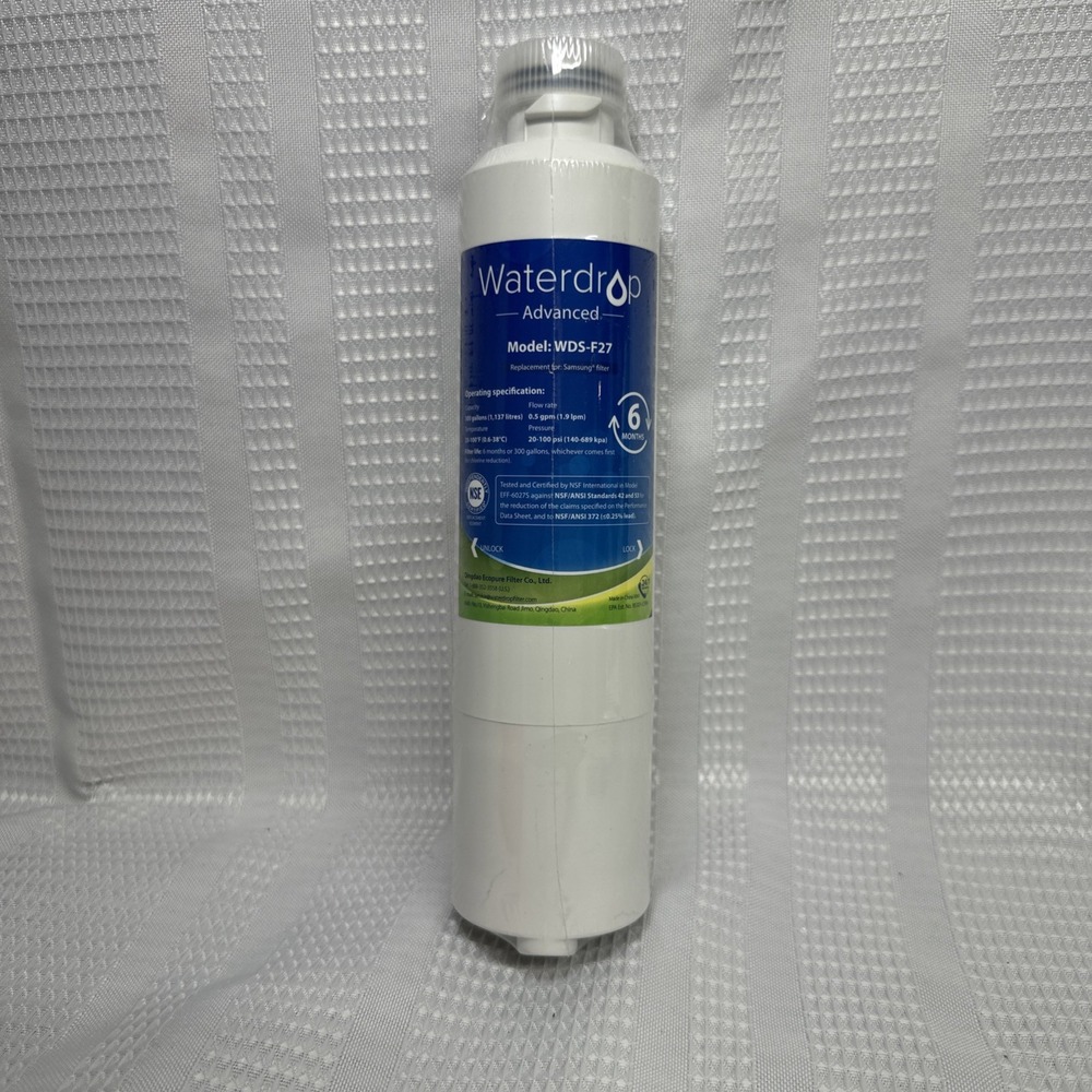 Waterdrop Refrigerator Filter WDS-F27Replacement for Samsung Only 1   Filter
